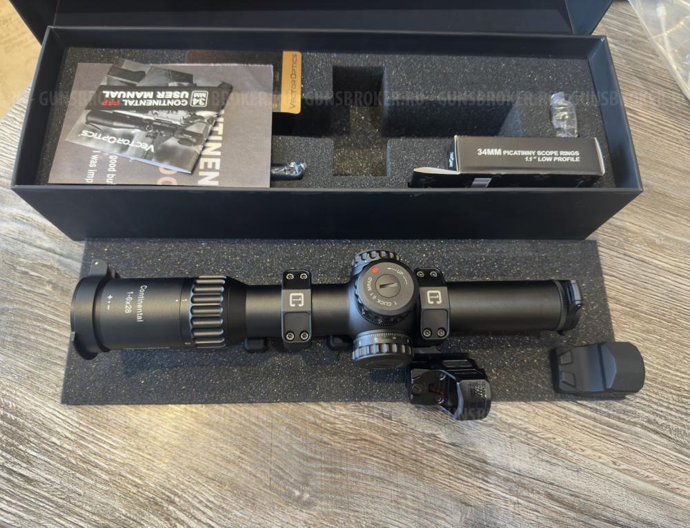 Прицел Vector Optics Continental 1-6x28 FFP