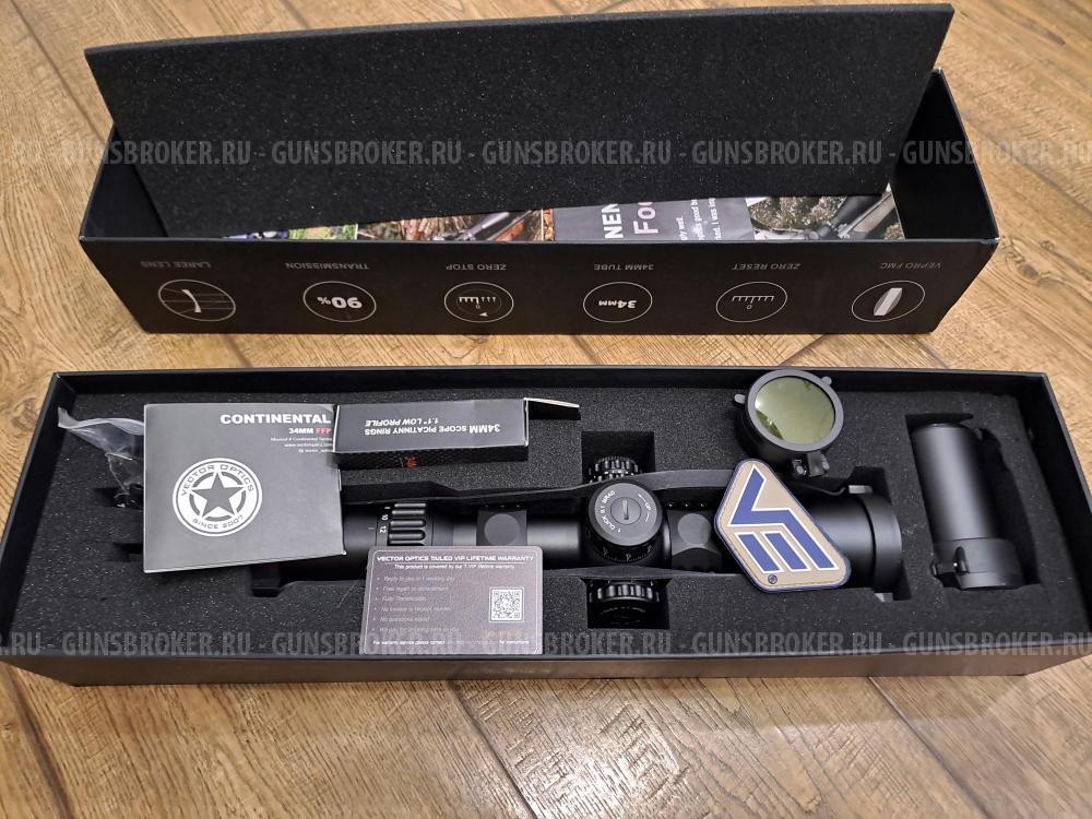 Прицел Vector Optics Continental 2-12x44 CTR FFP