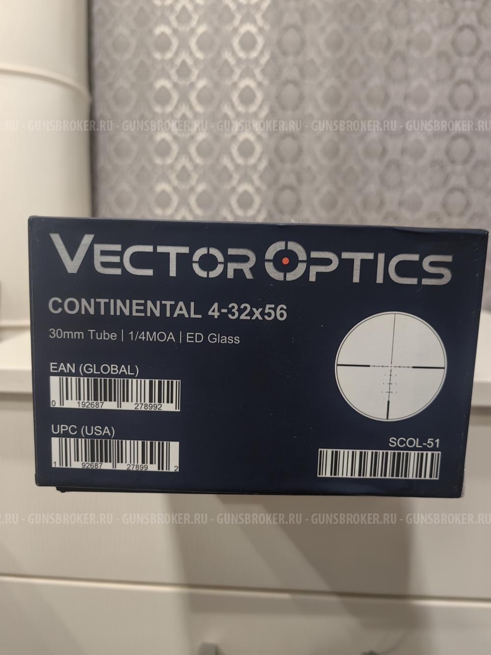 Прицел Vector Optics Continental 4-32×56