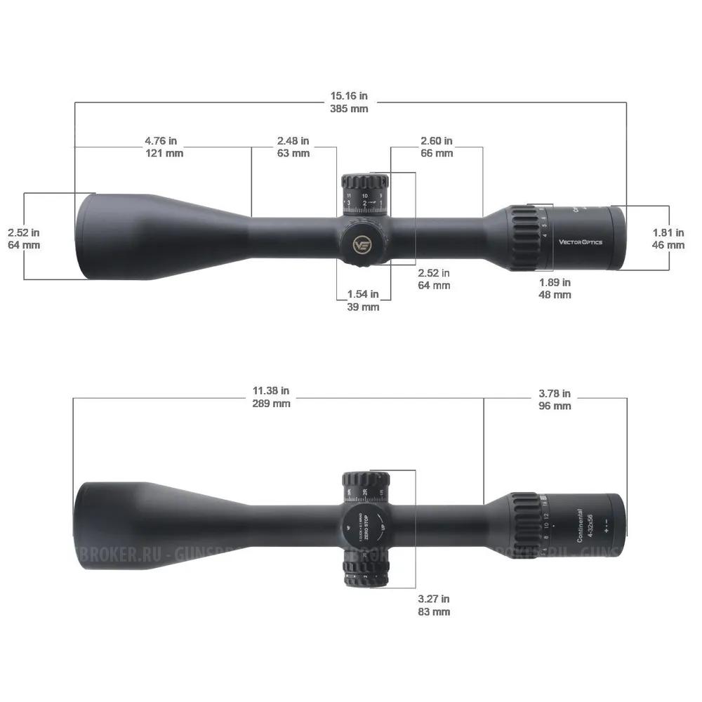 Оптический прицел Vector Optics Continental 4-32*56