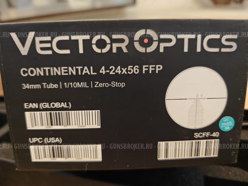 Прицел Vector Optics Continnental 4-24x56FFP scff-40