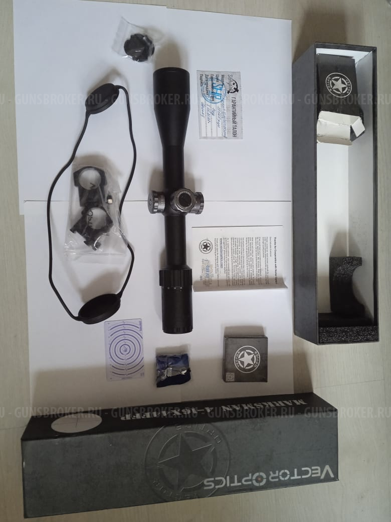 прицел оптический Vector Optics Marksman 4-16x44 FFP