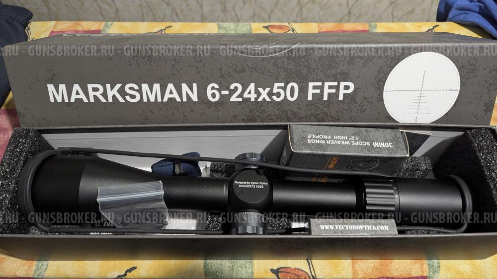 Прицел Vector Optics Marksman 6-24x50 FFP