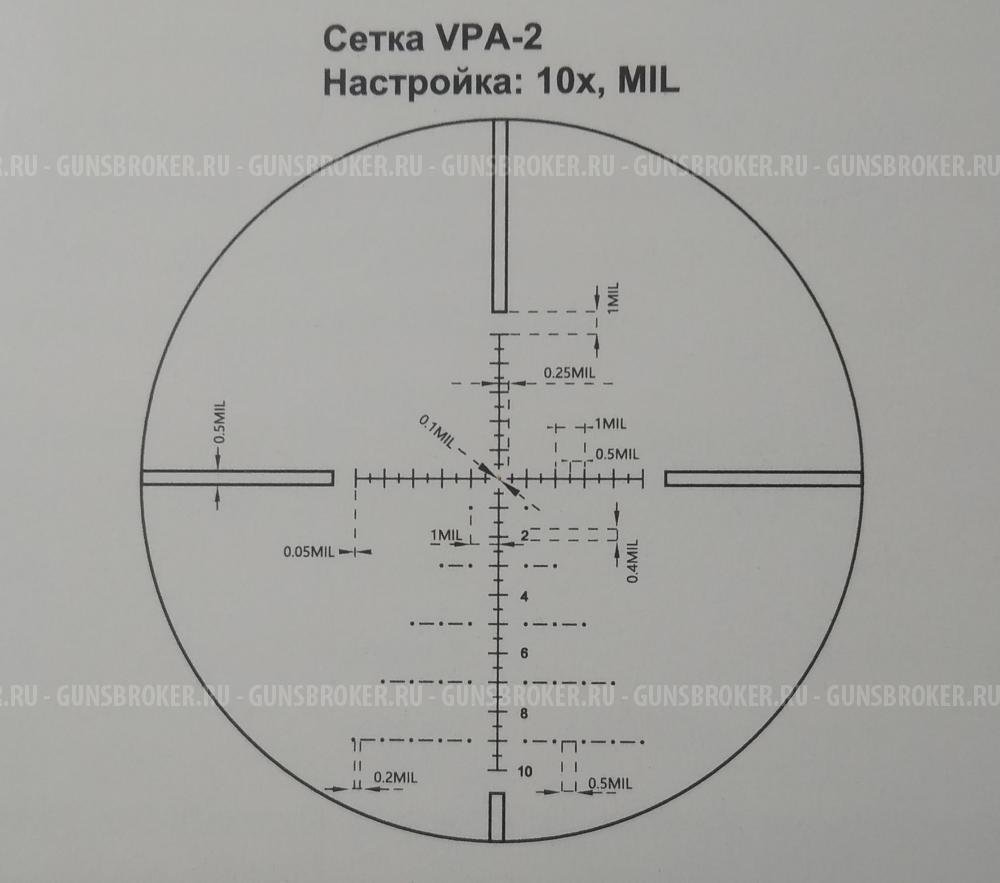 прицел Vector Optics Paragon 3-15x50 GenII SFP (SCOM-25)