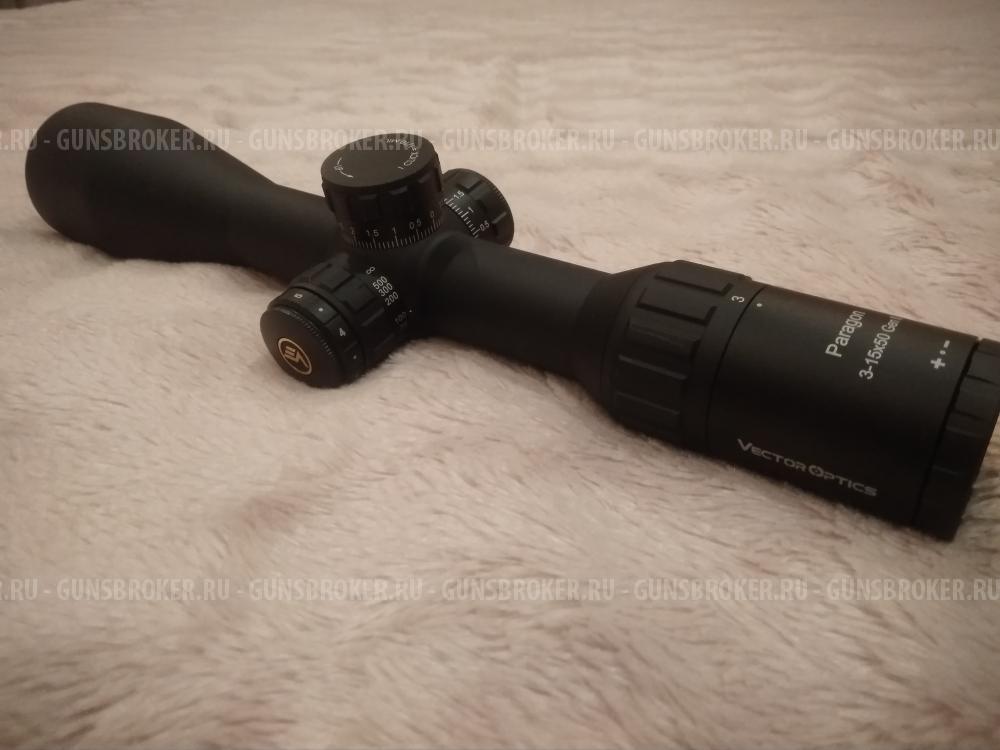 прицел Vector Optics Paragon 3-15x50 GenII SFP (SCOM-25)