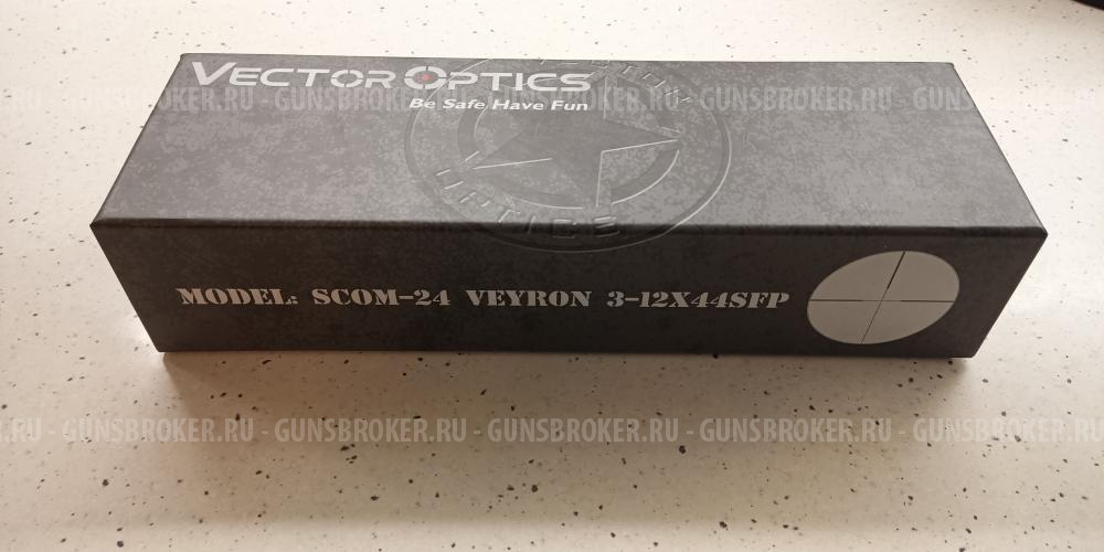 Прицел Vector Optics Veyron 3-12x44 SFP Compact Etched MPR-4