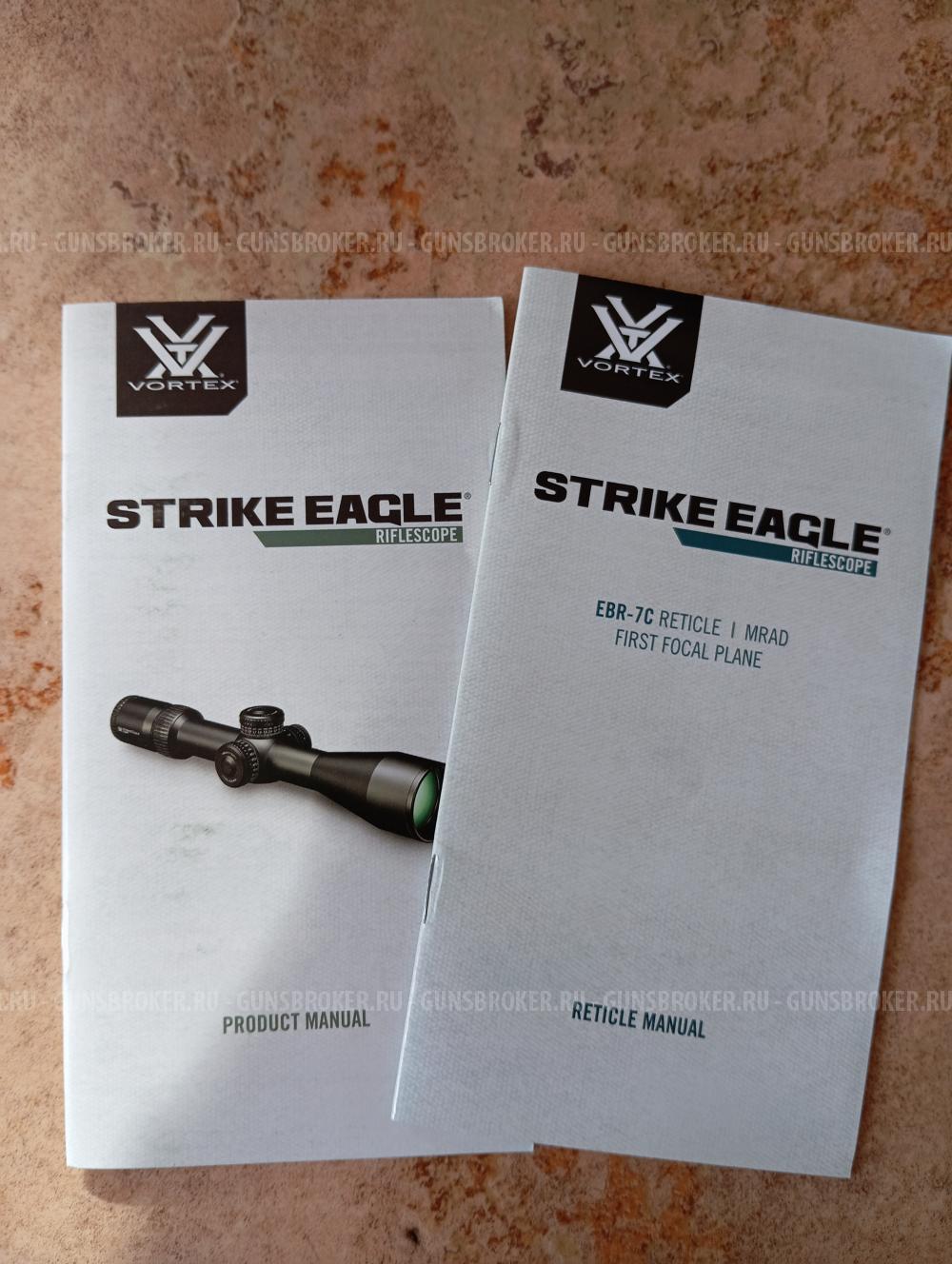 Прицел Vortex Strik Egle 5-25х56 FFP EBR-7c MRAD