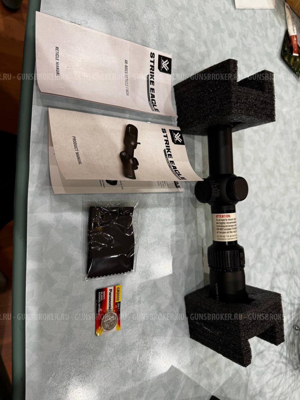 Прицел Vortex Strike Eagle 1-8x24 AR-BDC3