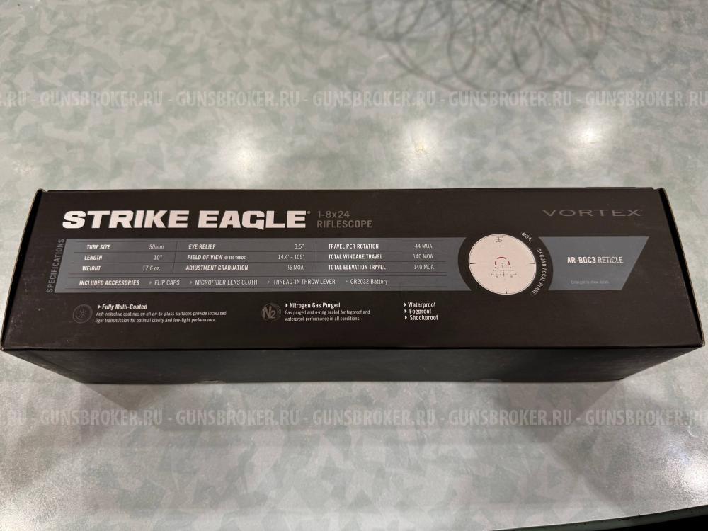 Прицел Vortex Strike Eagle 1-8x24 AR-BDC3