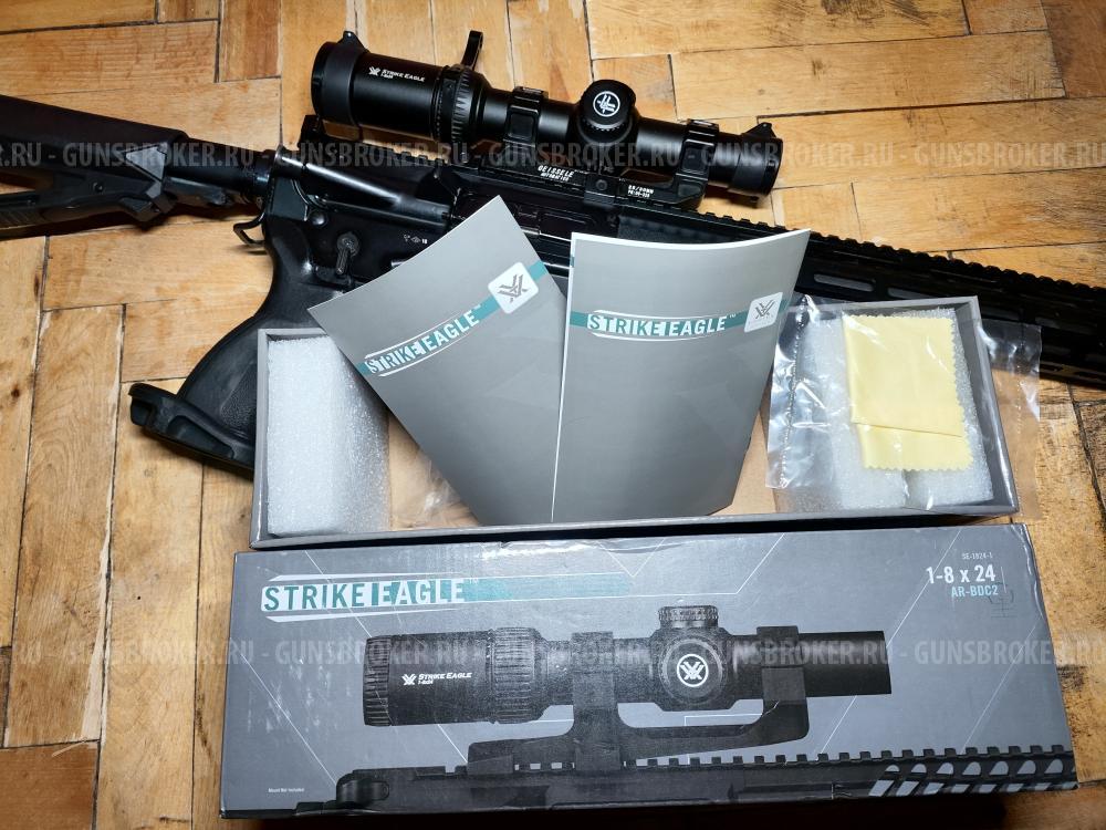 Прицел Vortex Strike Eagle 1-8x24 SFP с кронштейном