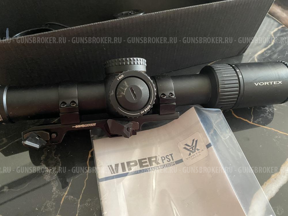 Прицел VORTEX VIPER PST-1607(1-6х24 VMR-2 (MRAD)