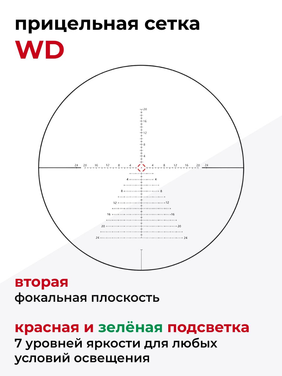 прицел WESTHUNTER HD 1-6x24IR