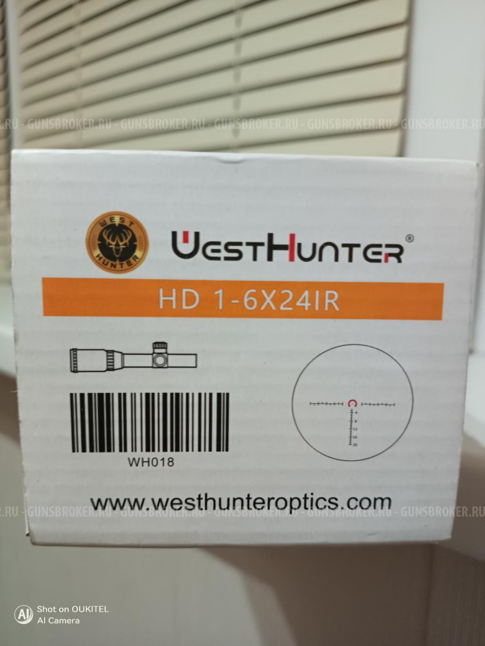 прицел WESTHUNTER HD 1-6x24IR