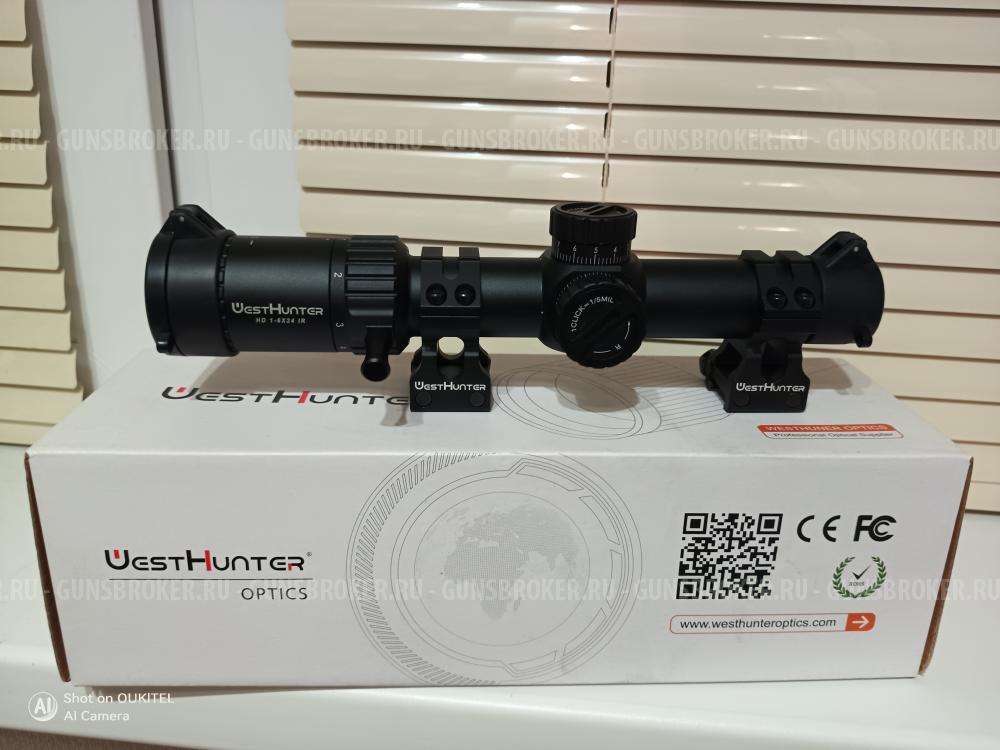 прицел WESTHUNTER HD 1-6x24IR