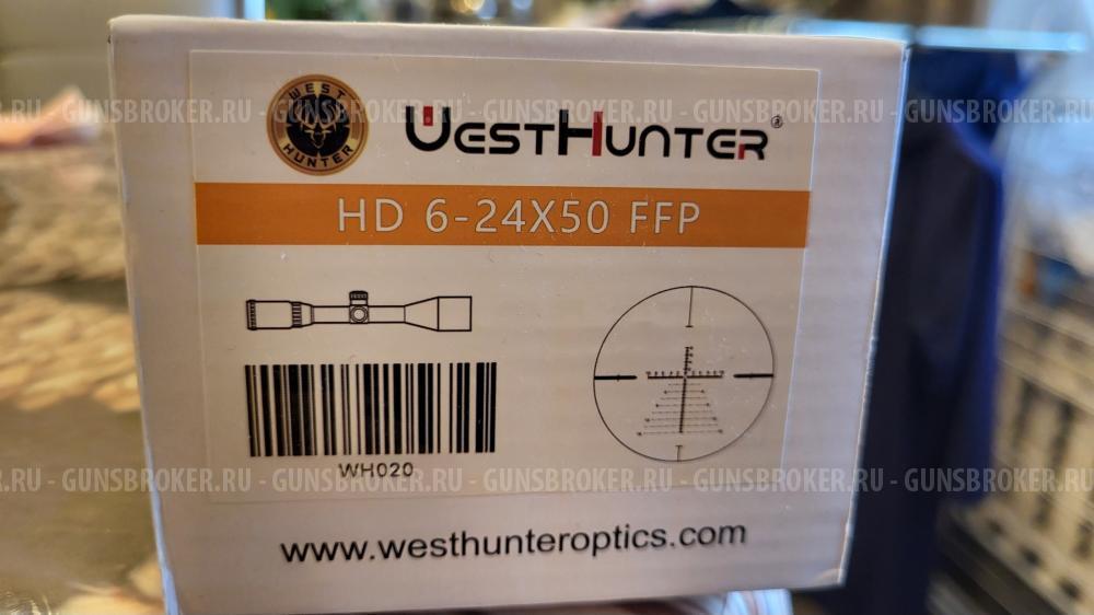 Прицел westhunter hd 6-24*50 ffp