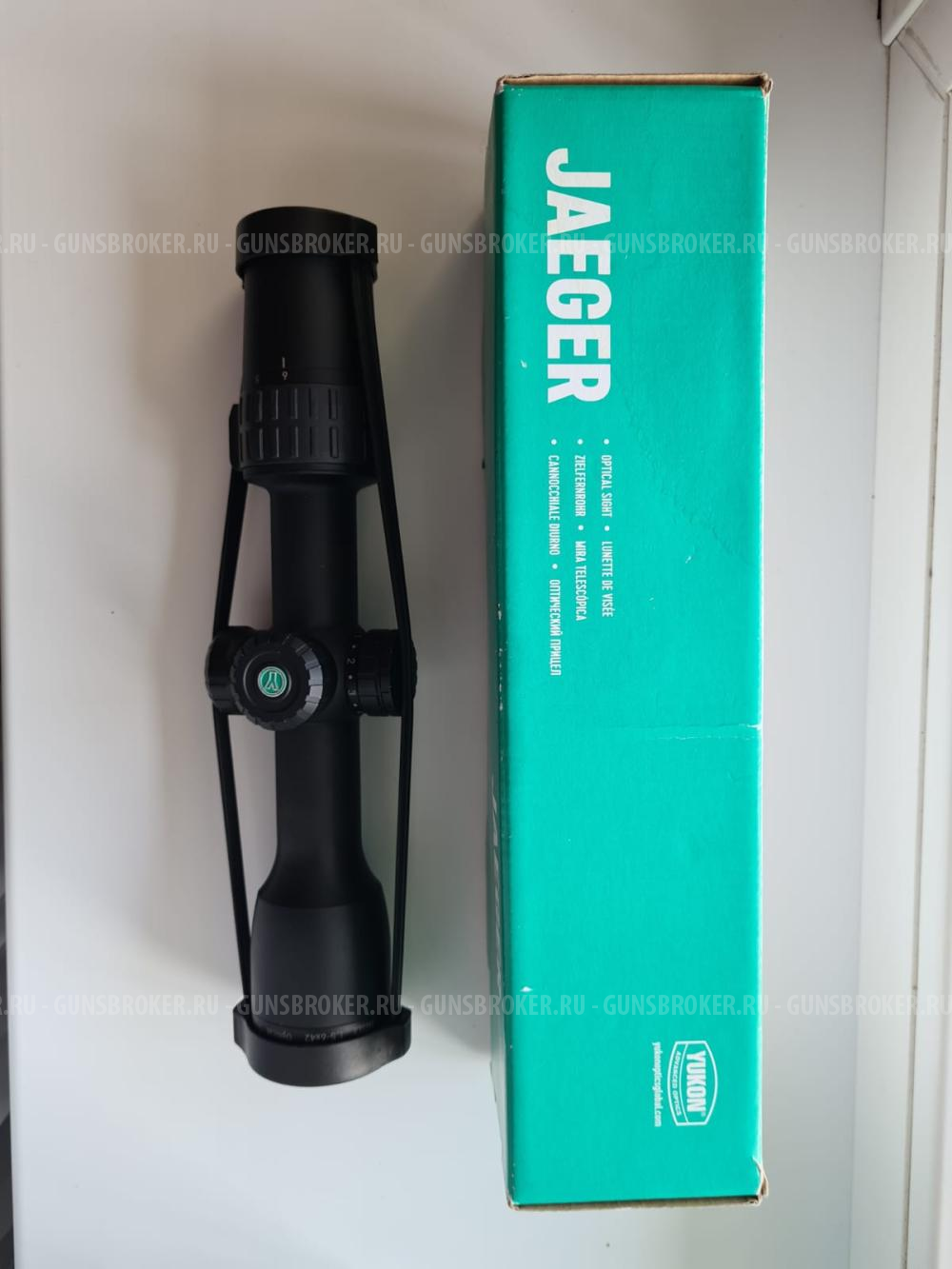 Прицел Yukon Jager 1,5-6x42 с подсветкой