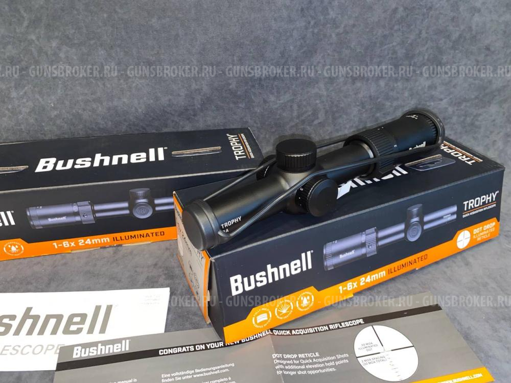 Прицел загонник Bushnell Trophy 1-6x24