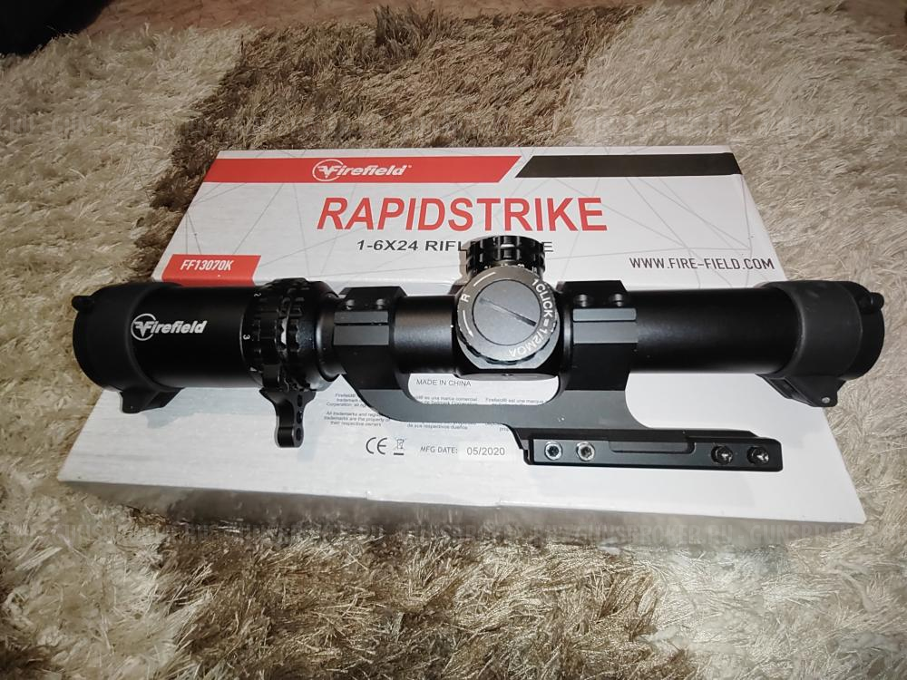 Прицел загонник FIREFIELD RAPIDSTRIKE 1-6X24 купить - Уфа