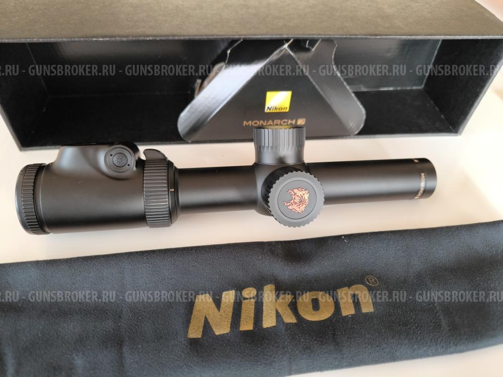 Прицел загонный Nikon Monarch 7 1-4x24 IL R4D Никон Монарх загоник