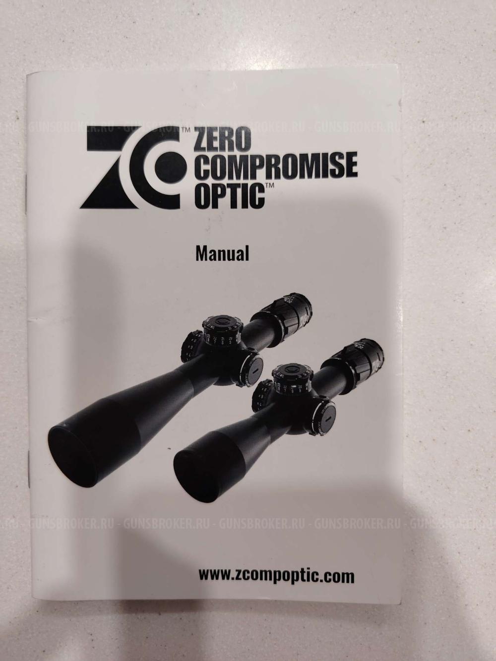 прицел Zero Compromise Optic ZC527 5-27x56 FFP с сеткой MPCT3X в комплекте с