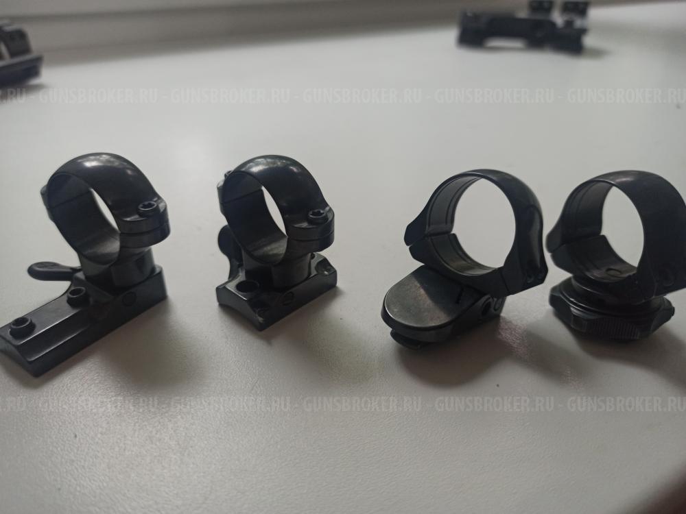 Кронштейны для прицелов Кольца MAK и Leupold c основанием