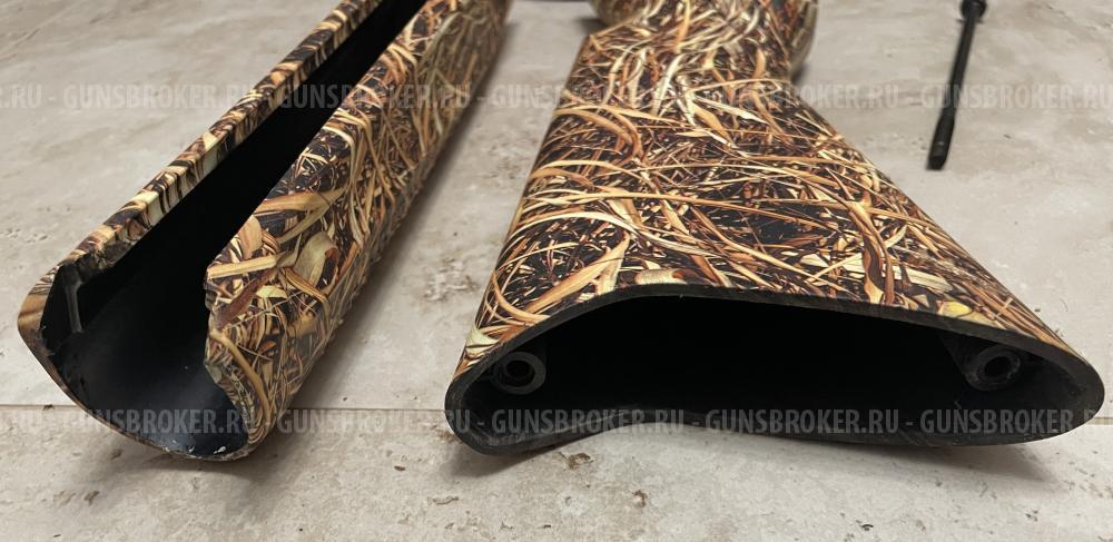 Приклад + Цевье МР-155 Камуфляж "КАМЫШ Желтый"