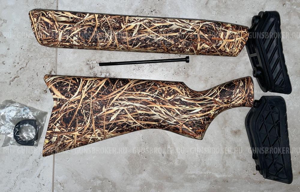 Приклад + Цевье МР-155 Камуфляж "КАМЫШ Желтый"