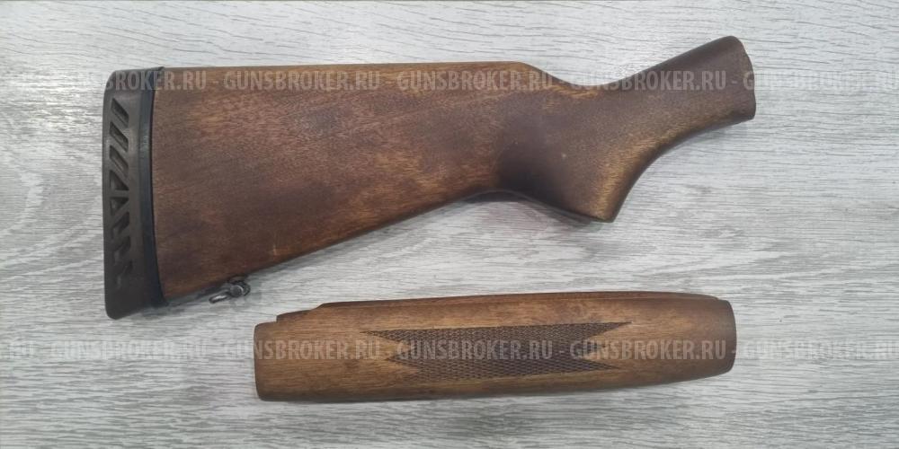 Приклад, цевье и ортопедическая пистолетная рукоять на Mossberg 500A