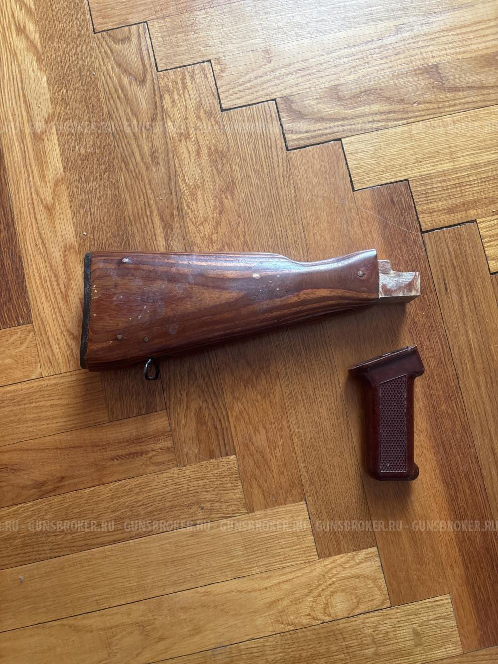 Приклад, цевье и пистолетная рукоятка