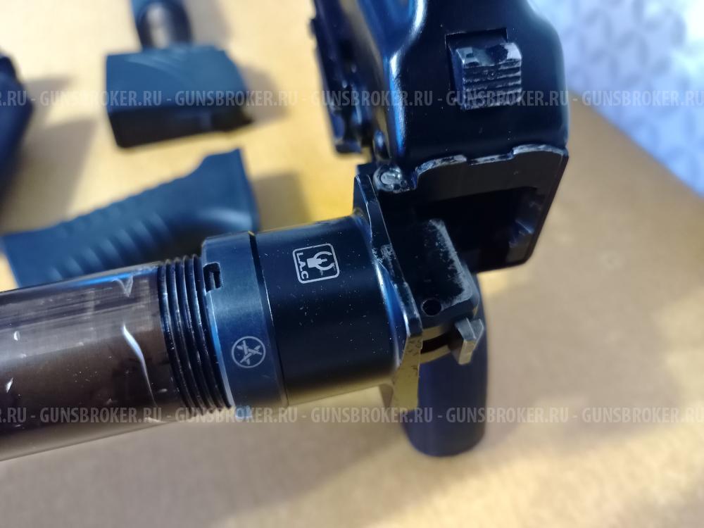 Приклад FAb defense GL-core с трубой и адаптером LAC и щекой.