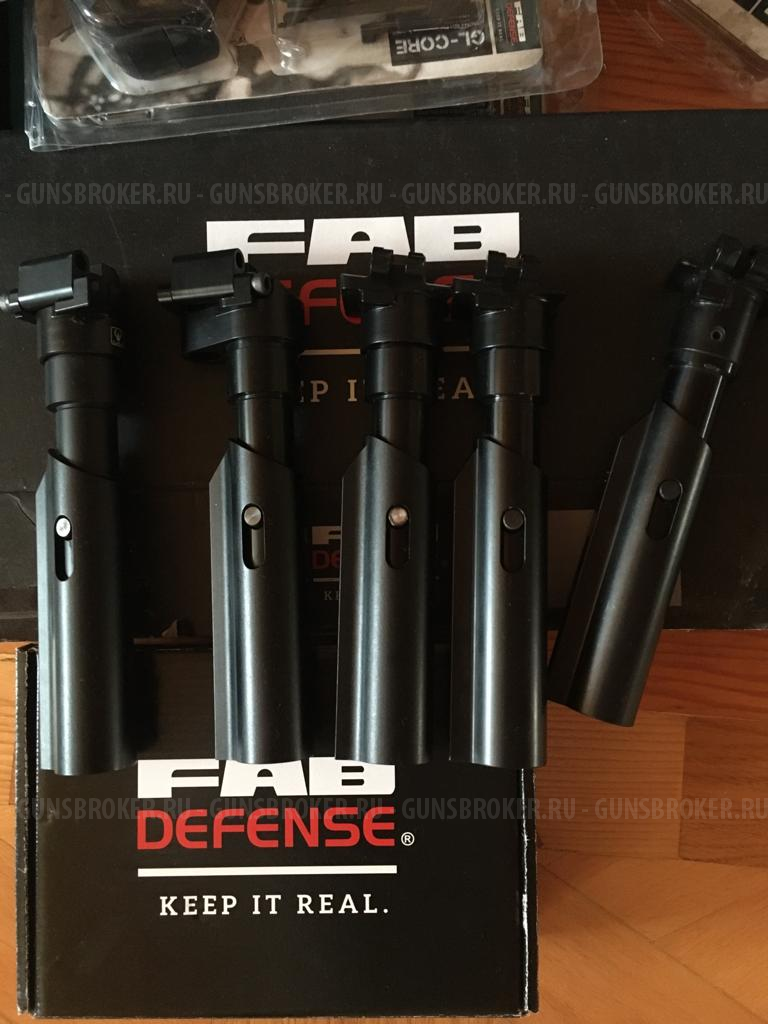 Приклад Fab Defense GLR-16 CP с буфером отдачи M4-Vepr FK SB и Приклад FAB defense M4 SVD SB