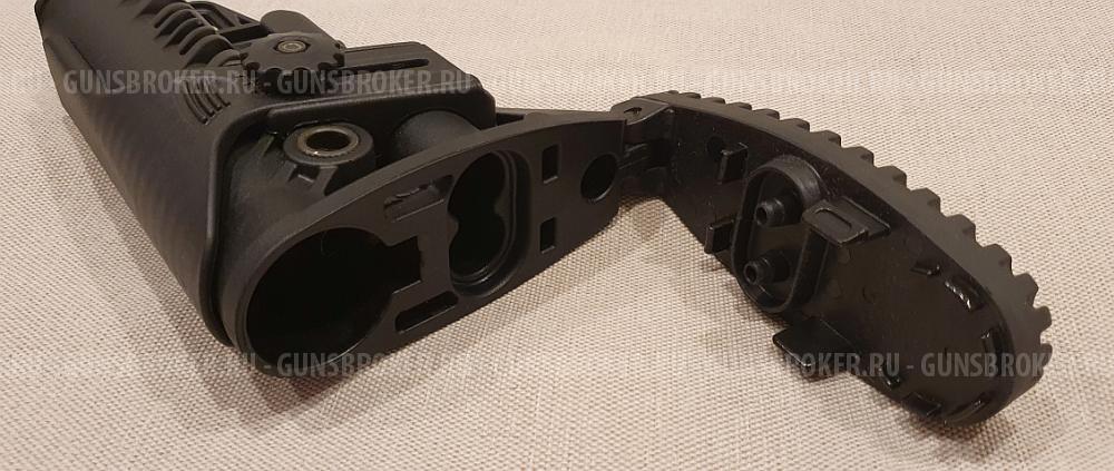 Приклад FAB Defense GLR16-CP (с подщёчником)