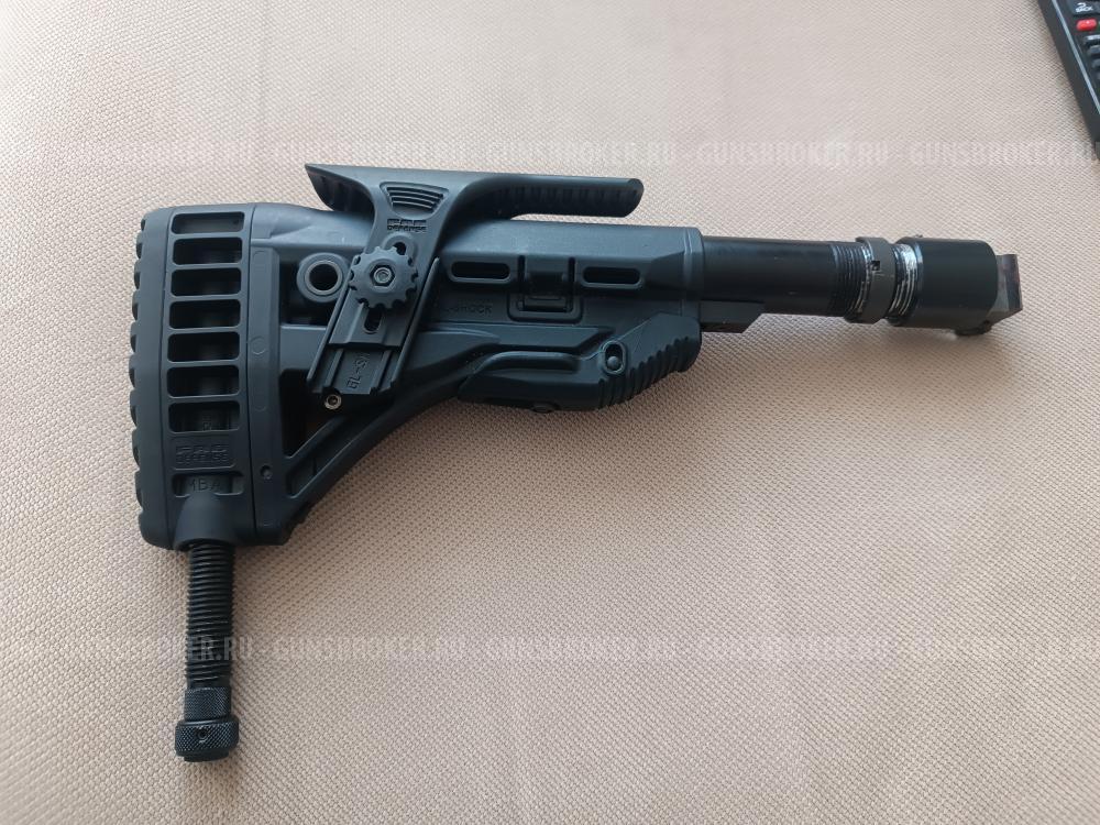 Приклад fab defense с переходником для свдс