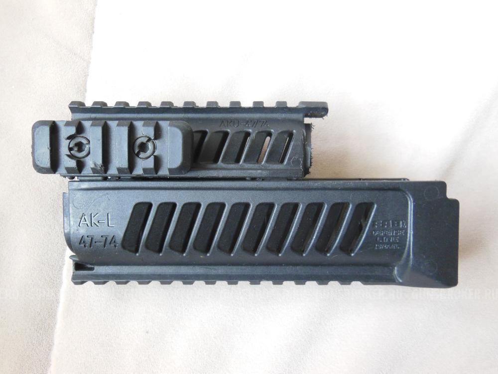 Приклад Fab Defense UAS-1 и цевье Fab Defense AK-L+AKU