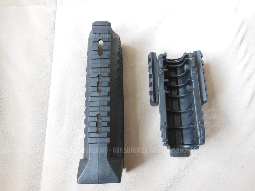 Приклад Fab Defense UAS-1 и цевье Fab Defense AK-L+AKU