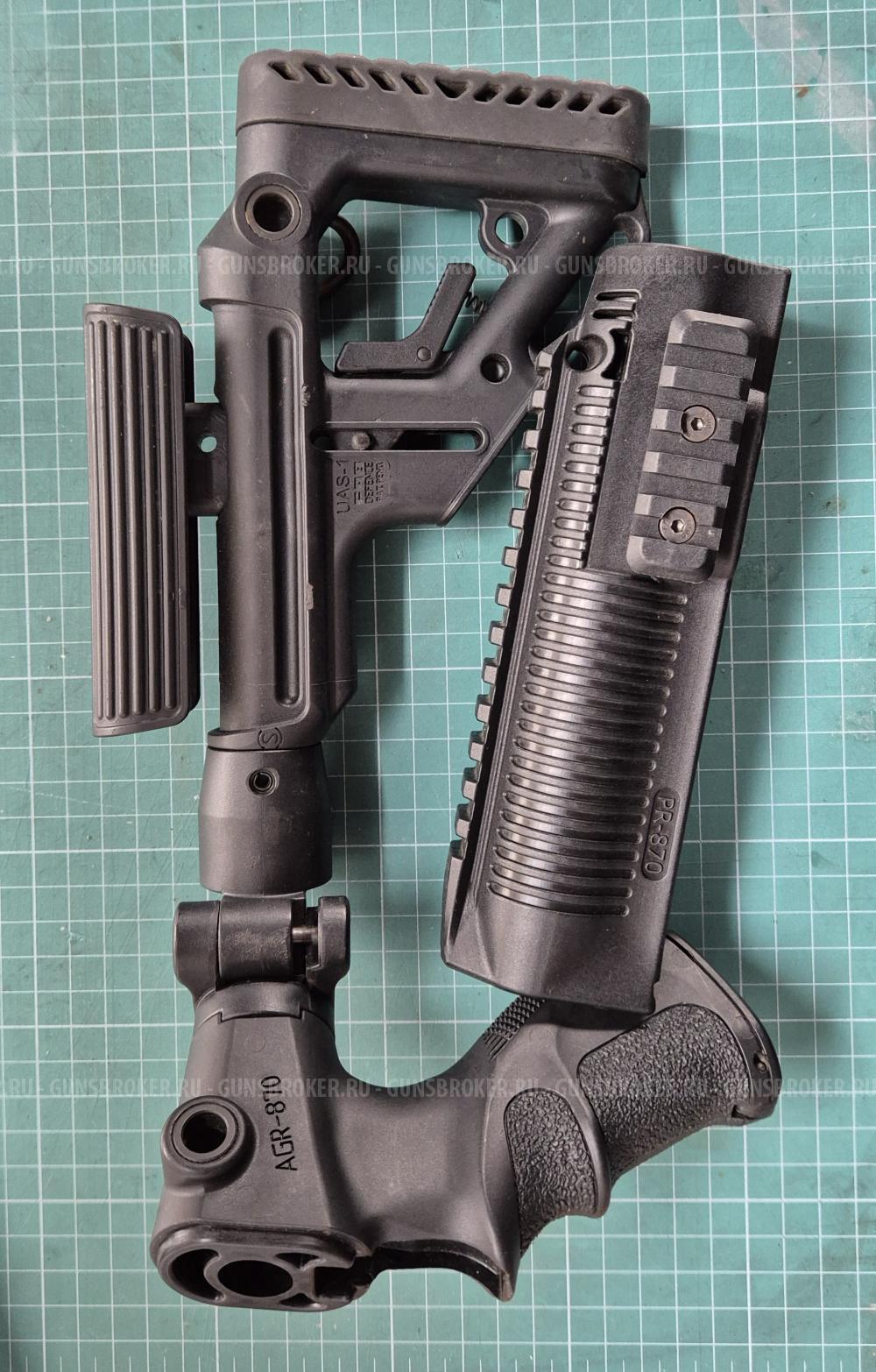 Приклад и цевье FAB defense на Remington 870