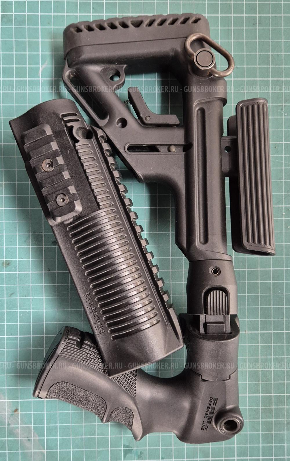 Приклад и цевье FAB defense на Remington 870