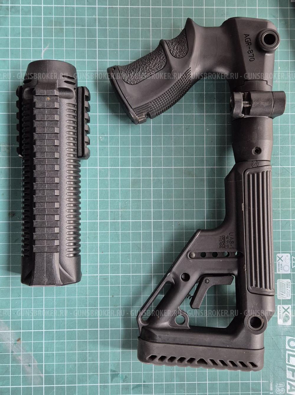 Приклад и цевье FAB defense на Remington 870
