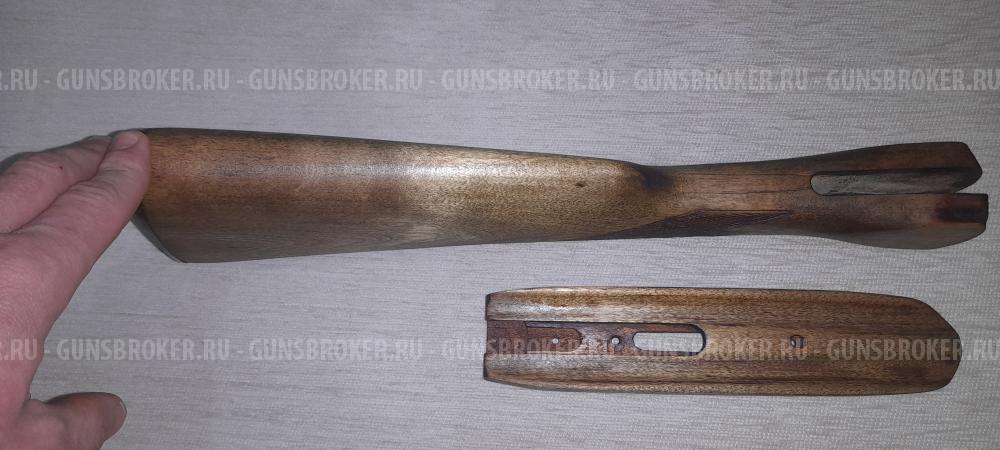 Приклад и цевьё на ИЖ-58, 12 кал. 1977г.в