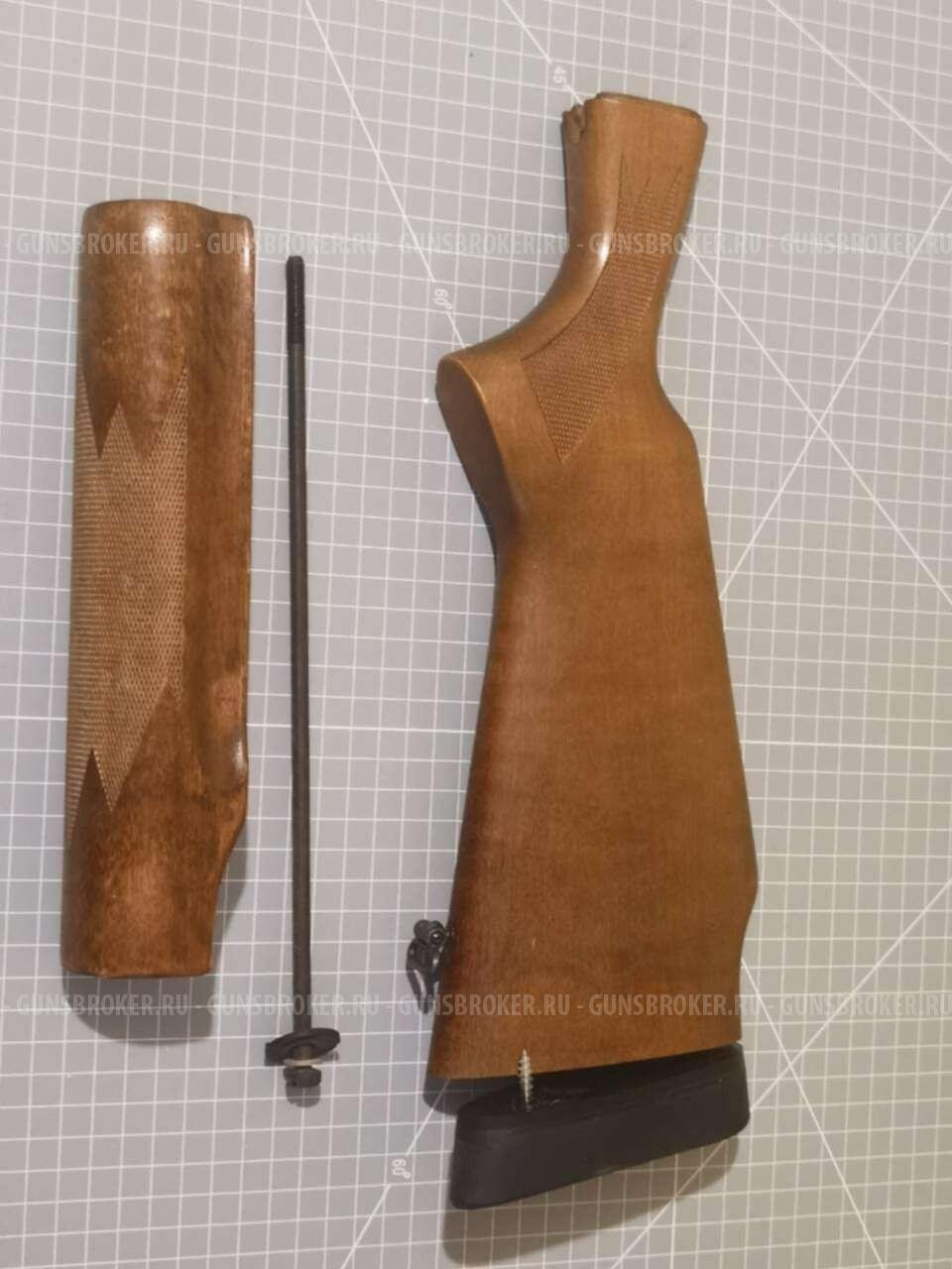 Приклад и цевьё от Remington 870 (оригинал, дерево)