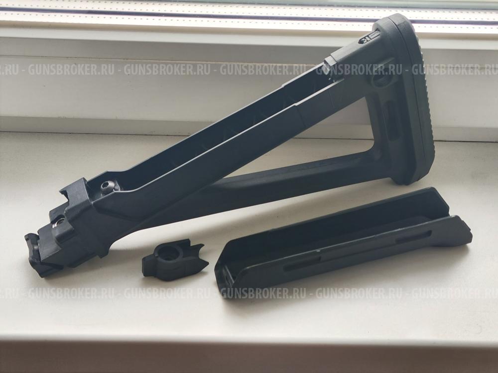 Приклад Magpul MOE AK для АК, Вепрь черный (Россия)