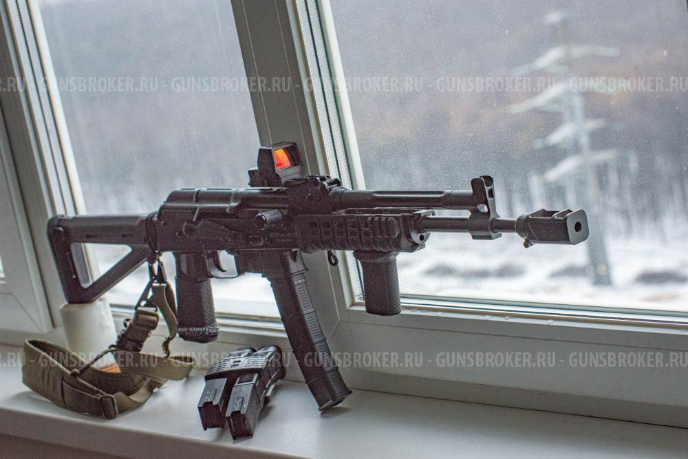 Приклад Magpul MOE AK для АК, Вепрь черный (Россия)