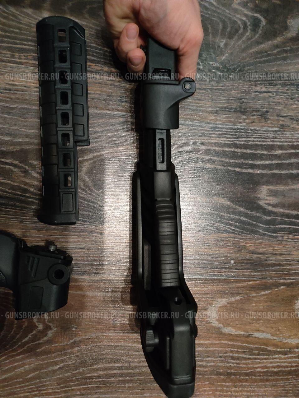 Приклад на Бекас 12 "DLG" телескопический с регулируемым подщечником