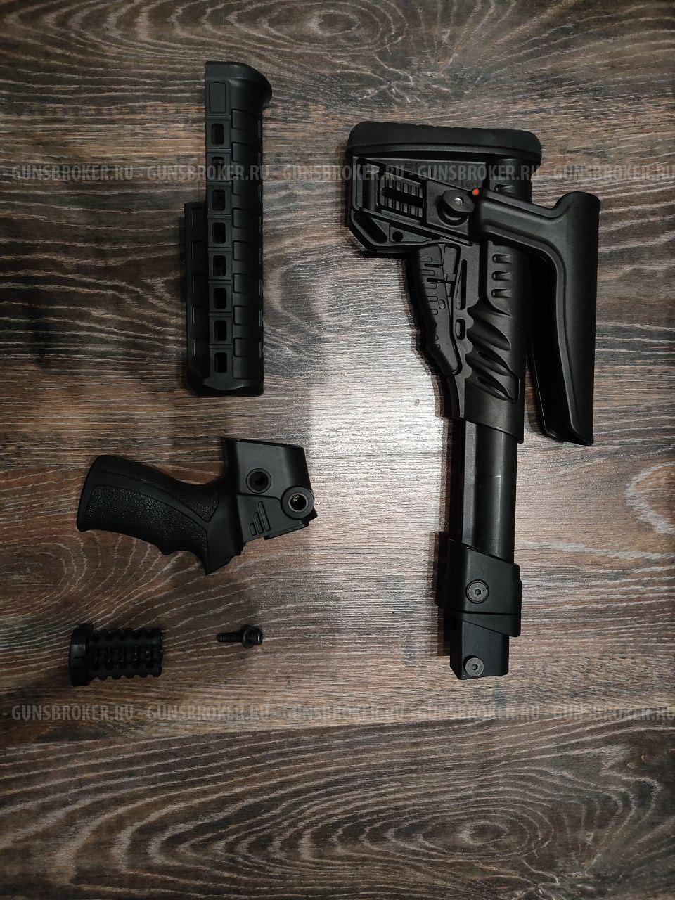 Приклад на Бекас 12 "DLG" телескопический с регулируемым подщечником