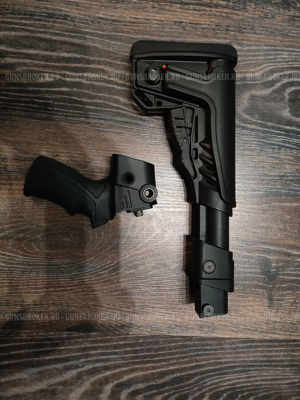 Приклад на Бекас 12 "DLG" телескопический с регулируемым подщечником