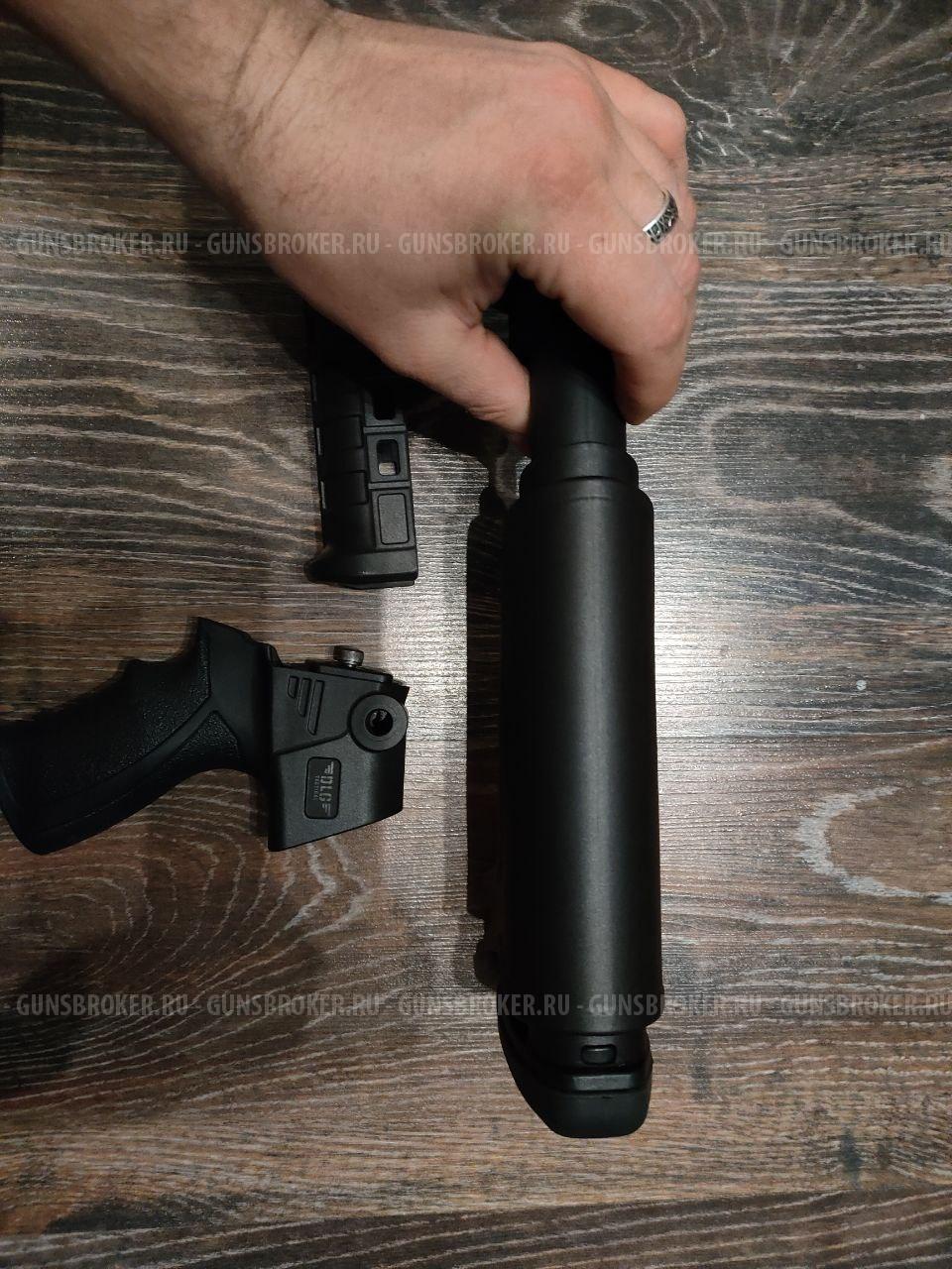Приклад на Бекас 12 "DLG" телескопический с регулируемым подщечником