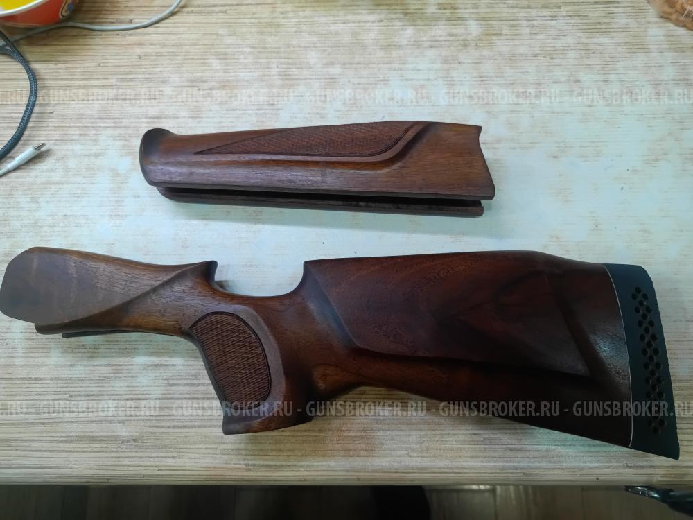 Приклад с цивьем эксклюзив Орех элитный Супер Узор природный Сделан специально для Руже