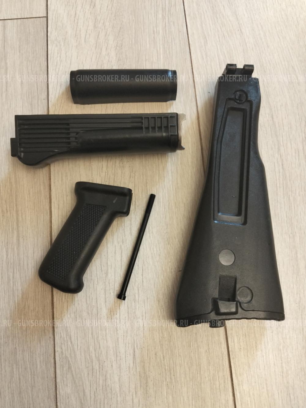 Приклад сайга, цевье, накладка, ручка пластик