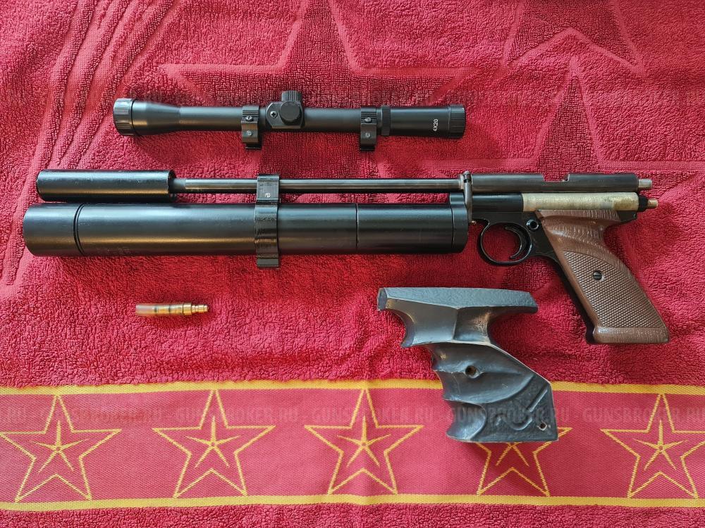 PCP Пистолет на базе кита Крюгера, 5,5 / 0.22.