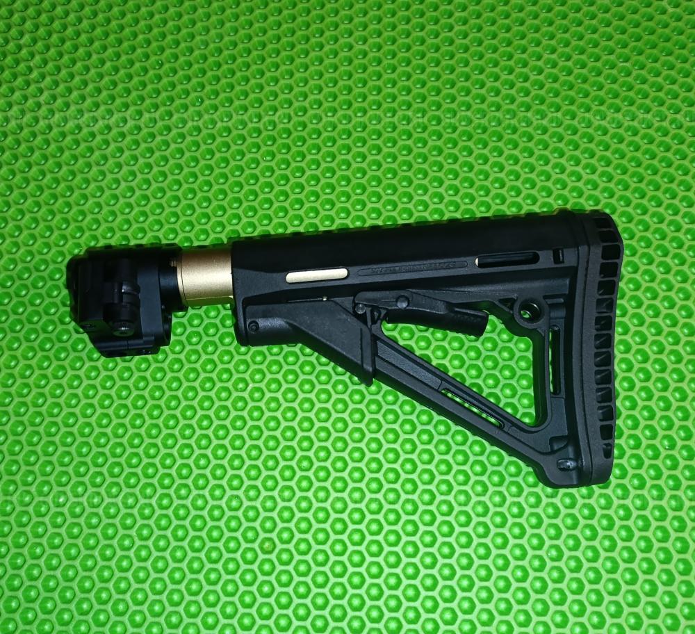 Приклад со складным механизмом металлический Ar15